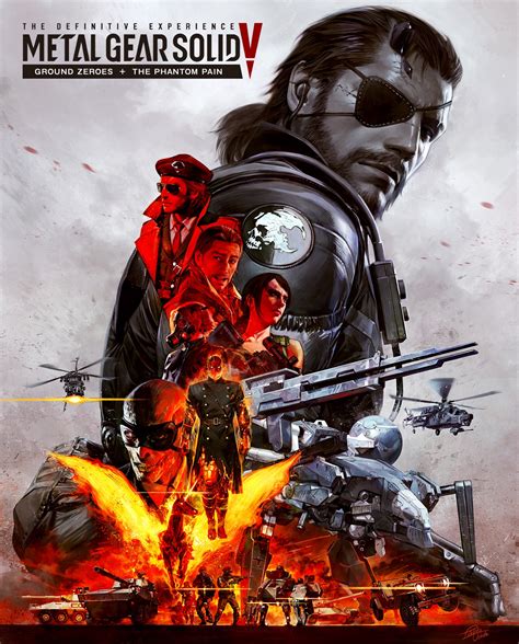 metal gear anime poster box|metal gear solid v tpp poster.